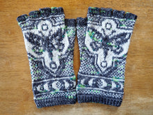 Load image into Gallery viewer, Hand Knit Gloves - Moths
