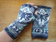 Load image into Gallery viewer, Hand Knit Gloves - Moths
